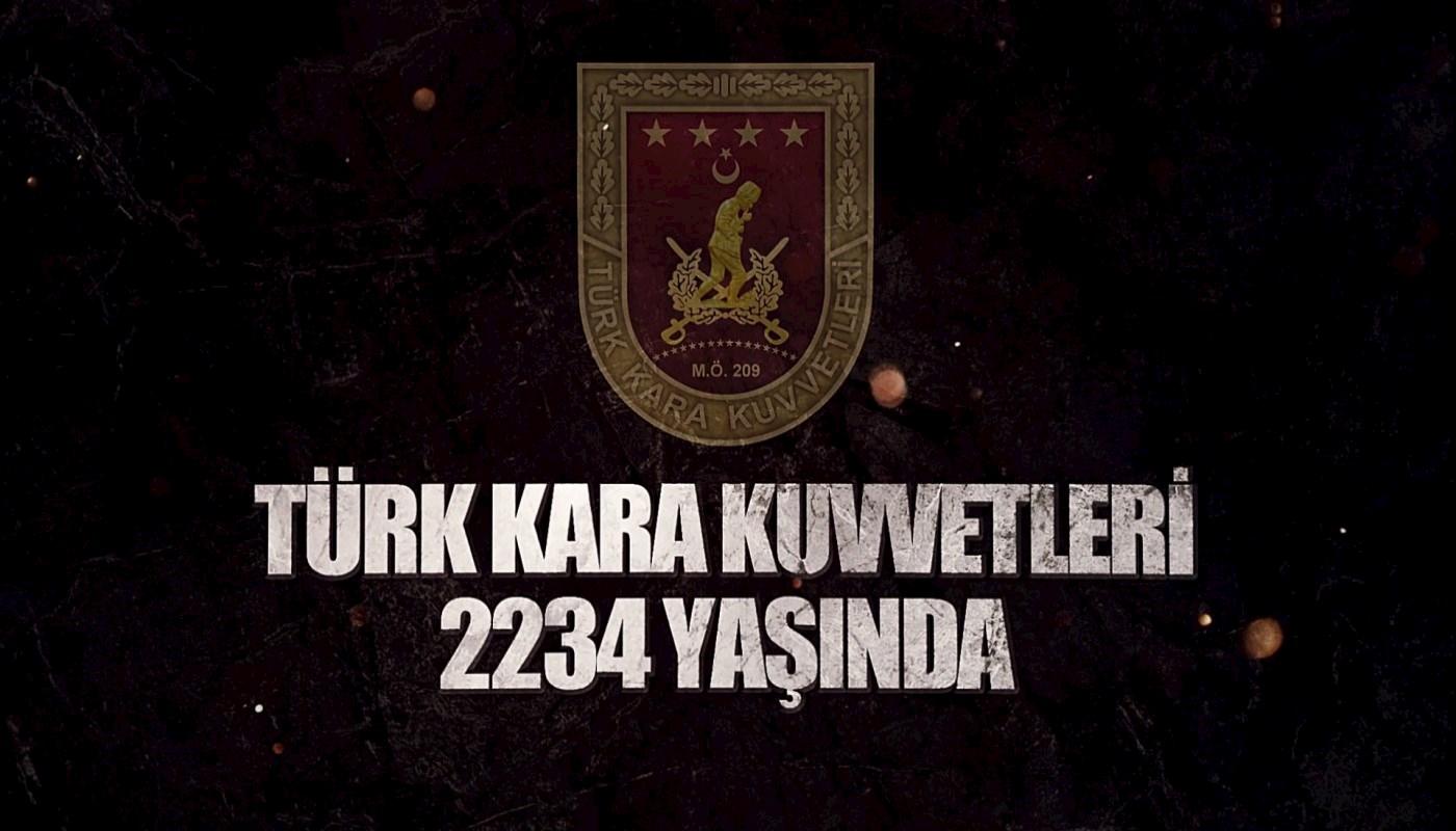 Türk Kara Kuvvetlerinin 2234’üncü Kuruluş Yıl Dönümü Kutlu Olsun